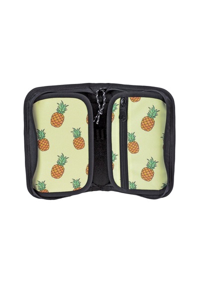 Jacbag Cover -sert Kapaklı Lastikli Kalem Kutusu Cover-ananas renkli
