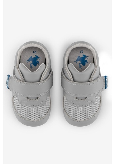 Xmlbayiciniz Hopfrög Kids Smart Walker First Prime Super Mat Havalı Gri Barefoot İlk Adım Bebek Ayakkabı Siyah - Beyaz