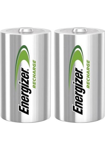 Energizer Power Plus D 2500 mAh D Boy Ni-MH Şarj Edilebilir Pil 2'li
