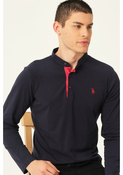 V4009 Dewberry Erkek Sweatshırt-lacivert Lacivert