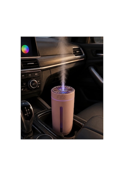 Rgb Led Buhar Makinesi Aroma Yağı Uyumlu Mini Nemlendirici Renk