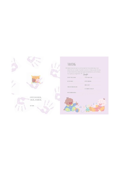 Baby's First Year Journal: A Keepsake Of Milestone Moments