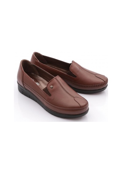 Dgn 1001 Kadın Comfort Ayakkabi Taba