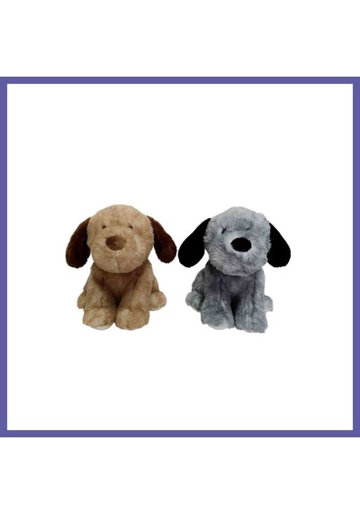 Bezos Pb31651-23 Peluş Oturan Köpek 23 Cm Nıda Çok Renkli