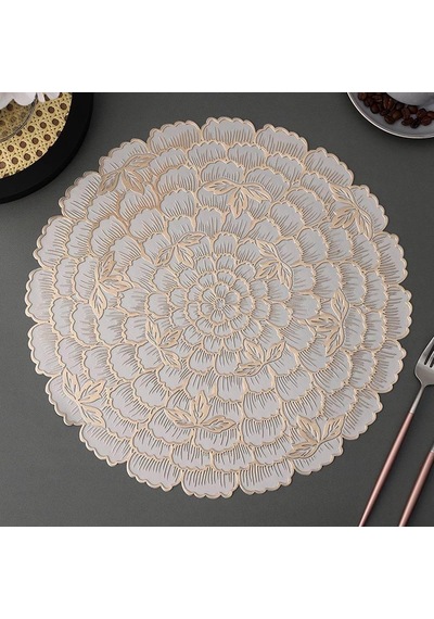 6'lı Amerikan Servis Flower - Gold-4809 Altın