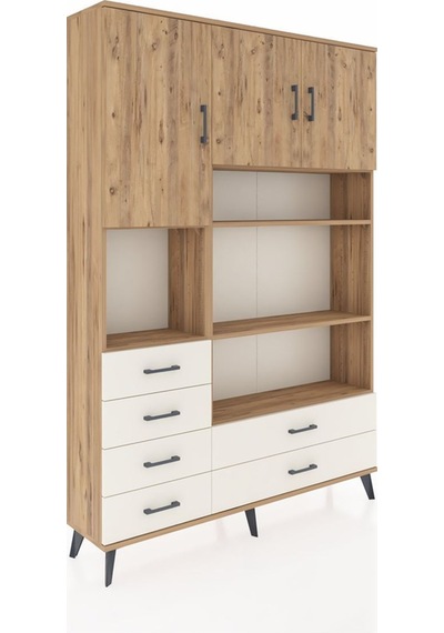 Arges Dolap 9 Raflı 6 Çekmeceli 3 Kapaklı 132x30x195 Çam-çam/aytaşı Atlas Çam/aytası Arges Dolap 9 Raflı 6 Çekmeceli 3 Kapaklı 132x30x195 Çam-çam/aytaşı Atlas Çam/aytası