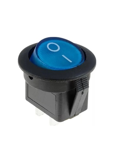 16mm Yuvarlak 2 Pin Anahtar Switch Mini Buton Mavi Plastik Açma Kapama On/off 3a 250v 3a 250v Latch