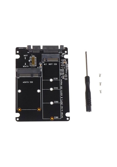 M2 Ngff Sata Ssd Msata Ssd Adaptörü M.2 Ngff Sata Sabit Disk Adaptör