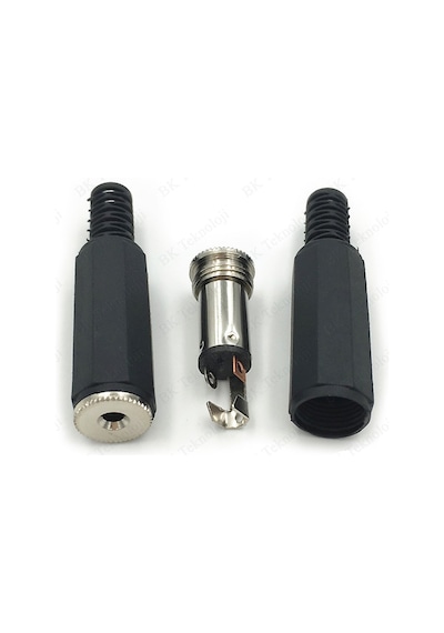 3.5mm TRS Stereo Dişi Jak Ses Kablosu Konnektörü Kulaklık Onarımı