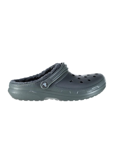 Crocs 203591 Classic Lined Clog Koyu Gri
