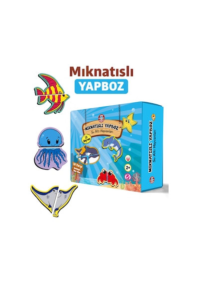 Mıknatıslı Yapboz Su Altı Hayvanları