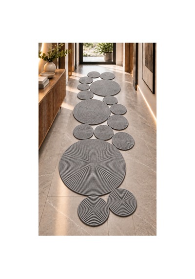 Bohem Asimetrik Jüt El Yapımı Yuvarlak Detaylı Jüt Hasır Görünümlü Dekoratif Kilim, Organik Form Modern Banyo Mutfak Koridor Halı Kilim Paspas Doğal Tasarım Gri 934606952 Gri Bohem Asimetrik Jüt El Yapımı Yuvarlak Detaylı Jüt Hasır Görünümlü Dekoratif Kilim, Organik Form Modern Banyo Mutfak Koridor Halı Kilim Paspas Doğal Tasarım Gri 934606952 Gri