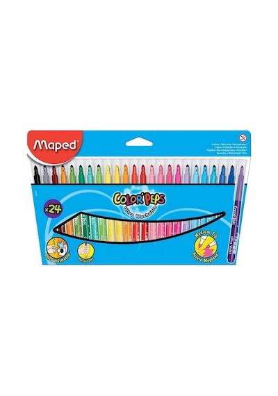 Maped Color Peps Keçe Kalem 24 Renk