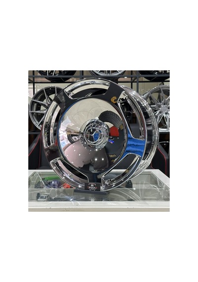 20 İnç 5x112 Mercedes E Serisi Ön/arka Maybach Krom Jant Modeli 4adet