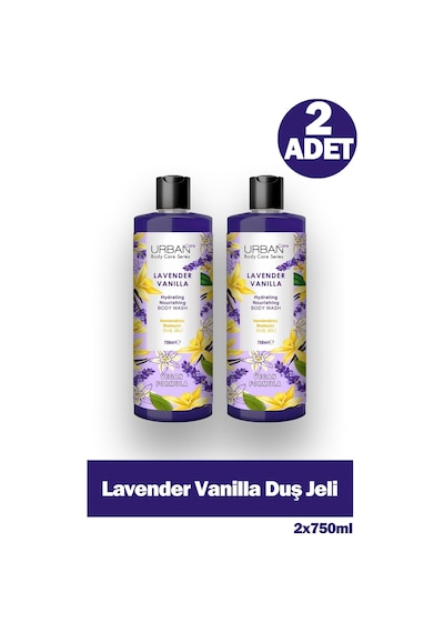 Urban Care Body Series Lavender Vanilla Duş Jeli 750 Ml 2 Adet Lavanta
