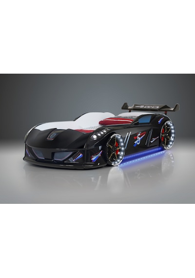 Setaymobilya Arabalı Yatak , Jaguar Ful Led , Siyah , Setay Setaymobilya Arabalı Yatak , Jaguar Ful Led , Siyah , Setay