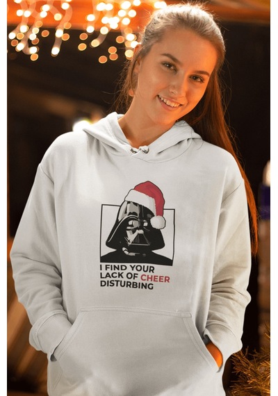 Darth Vader Yılbaşı Kapşonlu Sweatshirt 001