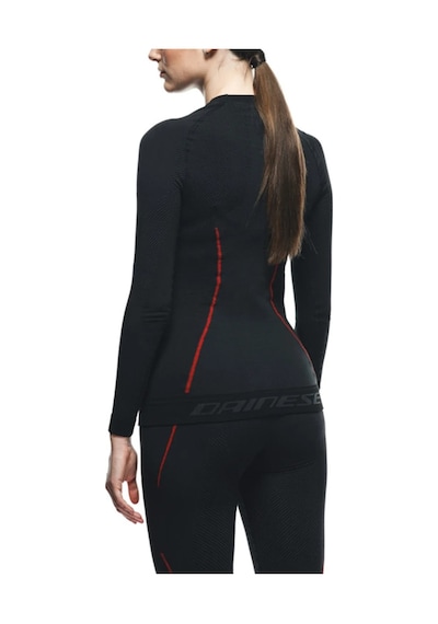 Dainese Daınese Thermo Ls Lady Blk Red Xs/s Siyah
