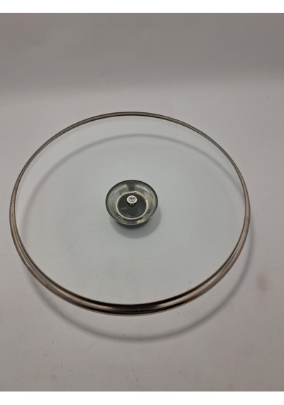 Cam Kapak 24 Cm Ve Kırmızı Elma Şekeri Kulp