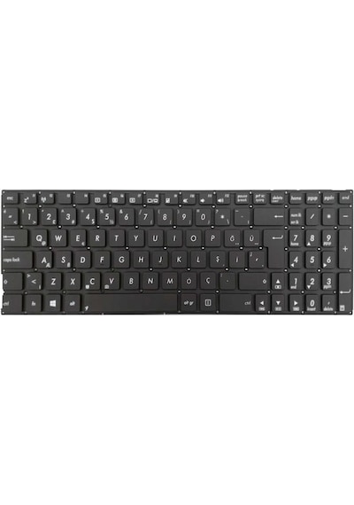 Asus Uyumlu X756Uv X756Uw X756Ux Klavye Tuş Takımı (Siyah Tr) - 555111743