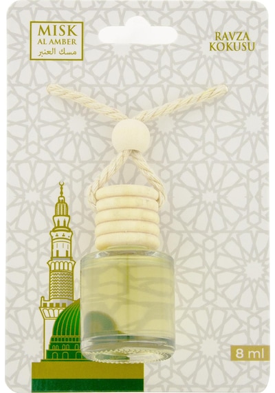 Medine Ravza Kokusu 400ml Sprey Ve Medine Ravza Kokusu 8 Ml Araba Kokusu Cam Şişe