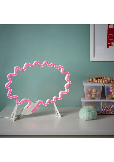 Ikea Snödjup Dekoratif Aydınlatma, Beyaz-çok Renkli, Led'li Çok Renkli