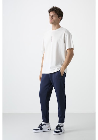 Tommy Life Barton Lacivert Jogger Erkek Eşofman Alt - 84952 Lacivert