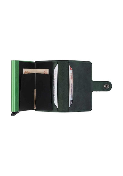 Walsmart Mini Crazy Akıllı Mekanizmalı Cüzdan Hakiki Deri