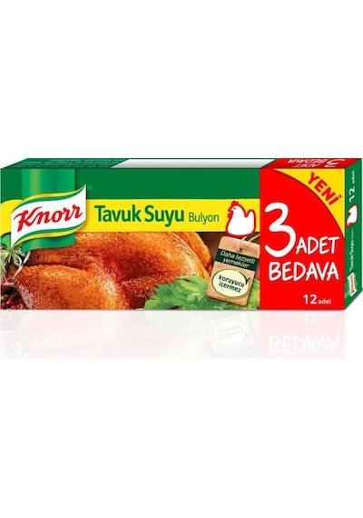 Knorr Tavuk Suyu Bulyon 12'li 7 x 120 G