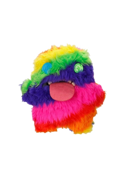 Fuggler Laboratory Misfits Seri 1 Komik Çirkin Canavar Peluş - 23 Cm - Oogah Boogah Çok Renkli