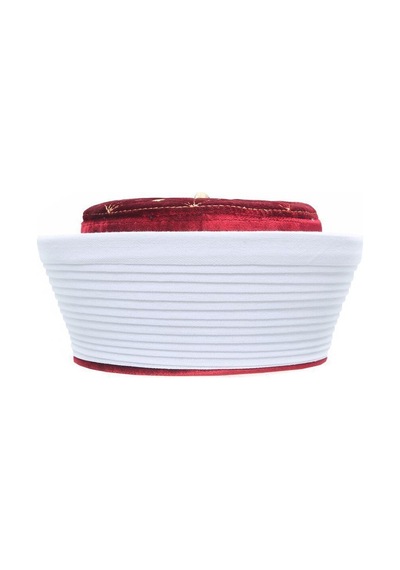 Endülüs İmam Sarığı Bordo Renk-keçe Üstü Cübbe Rengi Kumaş 174 Gr Çok Renkli