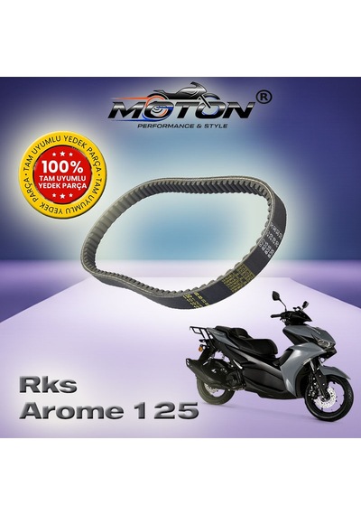 Rks Arome 125 Varyatör Kayışı - Dayanıklı Güçlendirilmiş Yapılı Tayland Üretimi