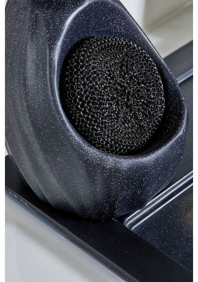 Cooker 180 Ml Seramik Süngerlikli Sıvı Sabunluk Ckr3559 Siyah