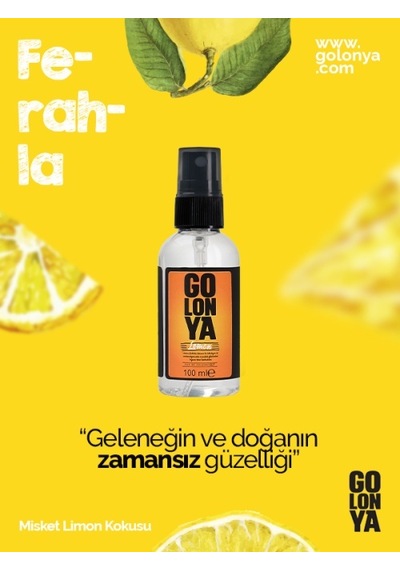 Golonya Misket Limon Kokulu Kolonya 100 ML