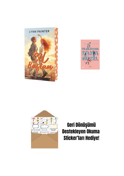 Sil Baştan + Filmlerden Daha Güzel + Okuma Sticker'ları