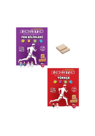 5. Sınıf Kondisyon Fen Bilimleri Ve Türkçe Haftalık Denemeleri