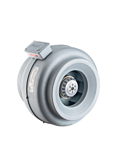 Ayas 10 Cm Çap Yka-100b-2k-m 2550 D/d 220/230 Volt Monofaze Yuvarlak Kanal Tipi Radyal Fan