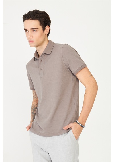 Vizon Polo Yaka T-shirt Vizon