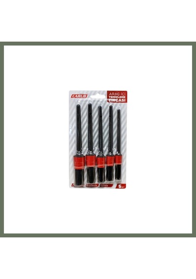 Bezos 5pc Arac Icı Tem Fırcası 1 Adet Bezos1
