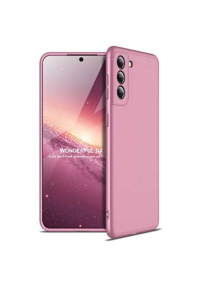 Samsung Galaxy Uyumlu S21 Plus Kılıf Lens Tam Korumalı Gkk Kapak
