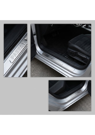 Volkswagen Passat B6 Krom Kapı Eşiği 2005-2011 Arası P.Çelik