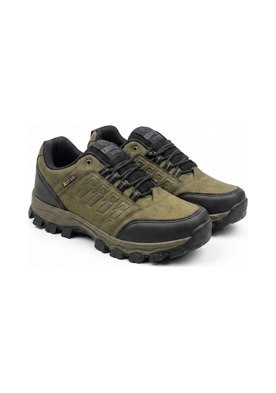 Xstep Erkek Kaymaz Taban Suya Dayanıklı Outdoor Kışlık Ayakkabı X5 Haki