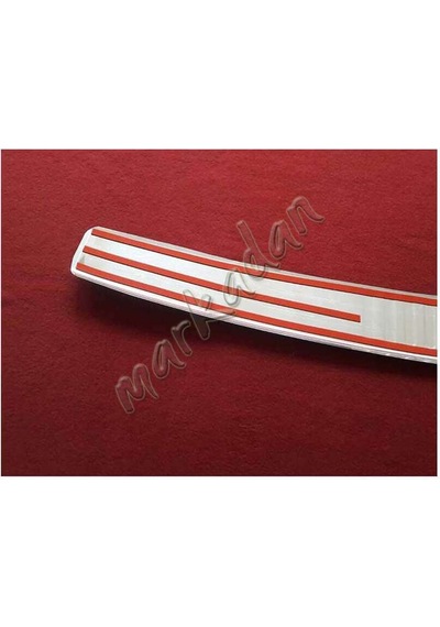 Db Chrome Vw Caddy Arka Tampon Üstü Nikelaj 2004 2014 P Çelik