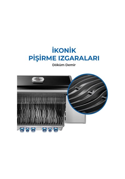 Rogue Pro S 525 Rsıb Gazlı Mangal Siyah