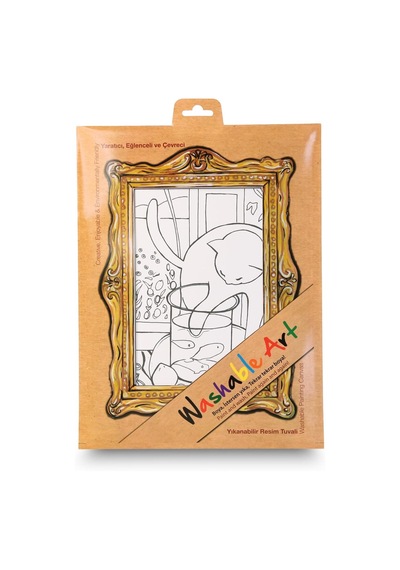 Akademi Çocuk Washable Art Henri Matissse The Cat With Red Fish