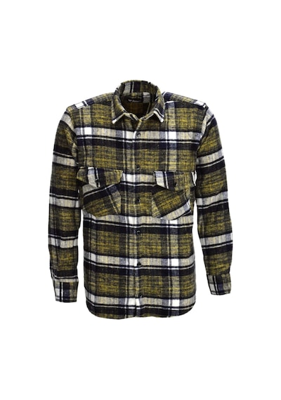 Erkek Çift Cepli Kapaklı Regular Fit Oduncu Gömlek Bgl-st03255 001