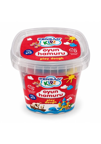 Pensan 12 Li Oyun Hamuru Kova 01