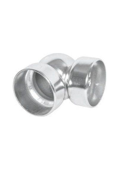 Parlak Boş Küre Dirsek - 50mm 4'lü Paket