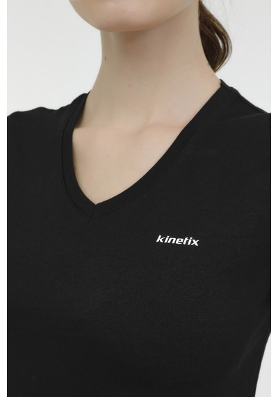 Kinetix Wb V Neck 11sn227 4fx Siyah Kadın Kısa Kol T-shirt 000000000101496900 Siyah Kinetix Wb V Neck 11sn227 4fx Siyah Kadın Kısa Kol T-shirt 000000000101496900 Siyah