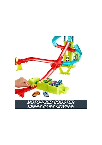 Motorlu Yarış Heyecanı Pist Seti 5-7 Yaş